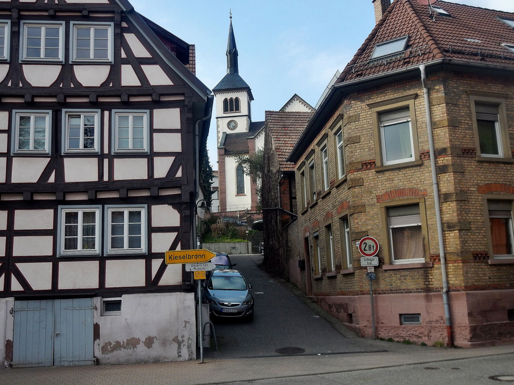 Eutingen, Enzstraße-Mittelgasse