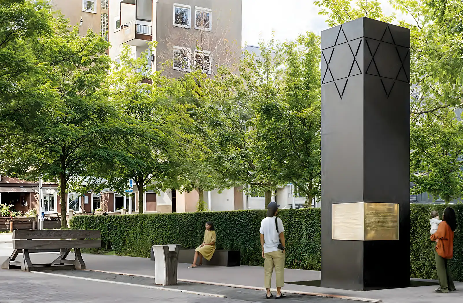Shoa Denkmal Shoa Denkmal am Güterbahnhof Pforzheim