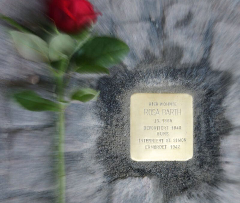 Initiative Stolpersteine 2023
